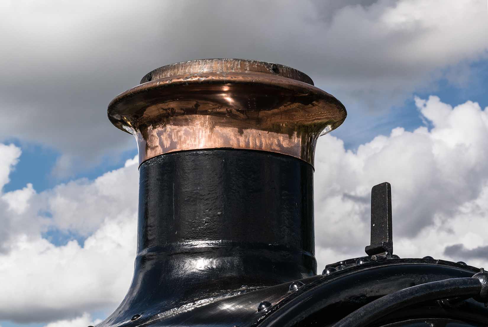 The Great Western Railway copper capped chimney The Great Western Railway copper capped chimney