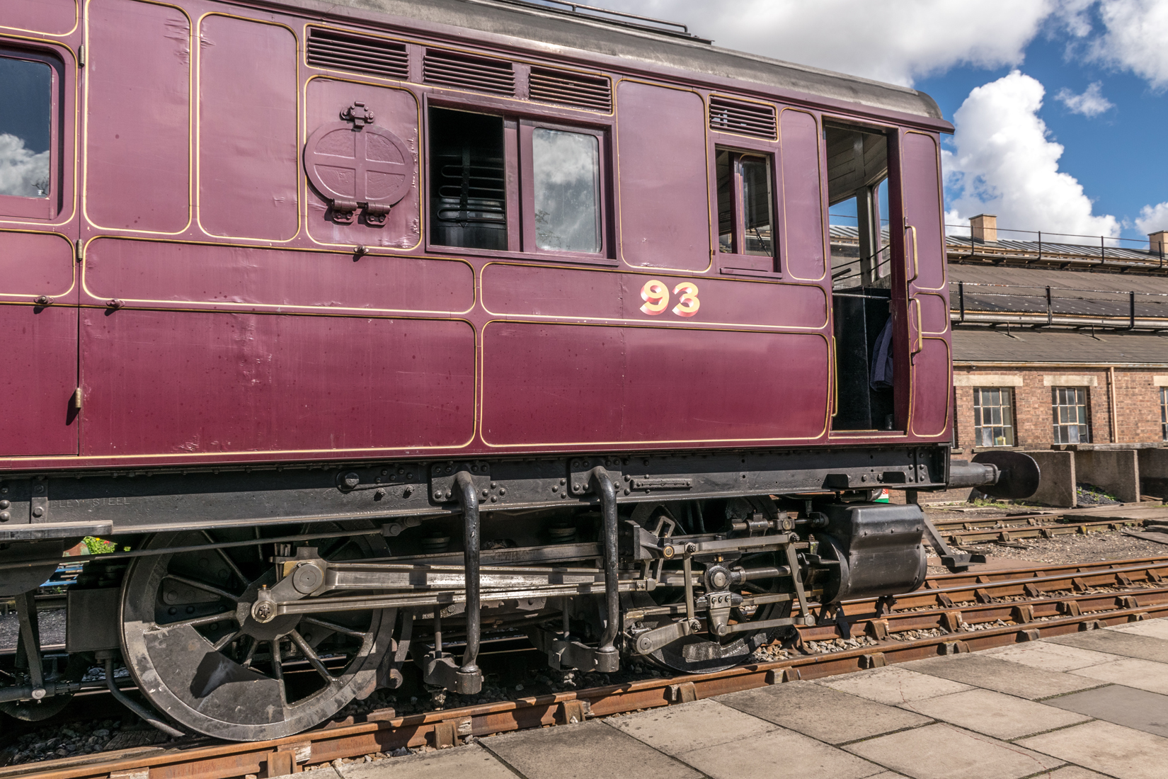 Steam Railmotor number 93