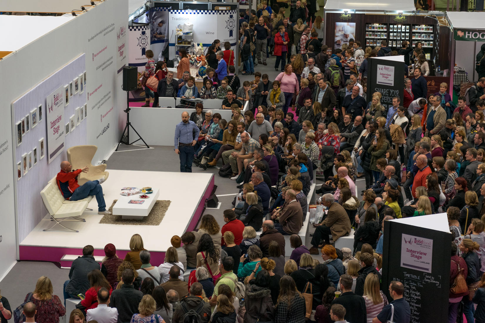 Celebrity chef Tom Kerridge on the Interview Stage