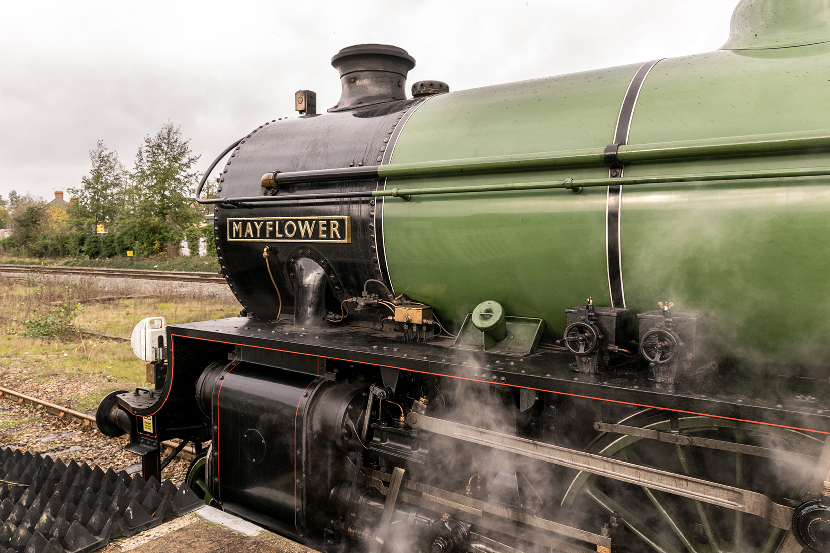 Built for the LNER, 61306 Mayflower is one of two surviving B1 Class locos